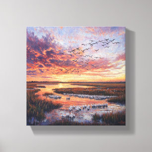 Sunset Symphony Canvas Print