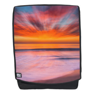 Sunset Tamarack Beach   Carlsbad, CA Backpack
