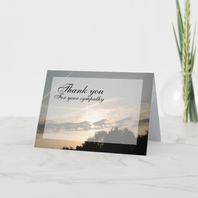 Sunset Thank you (Front)