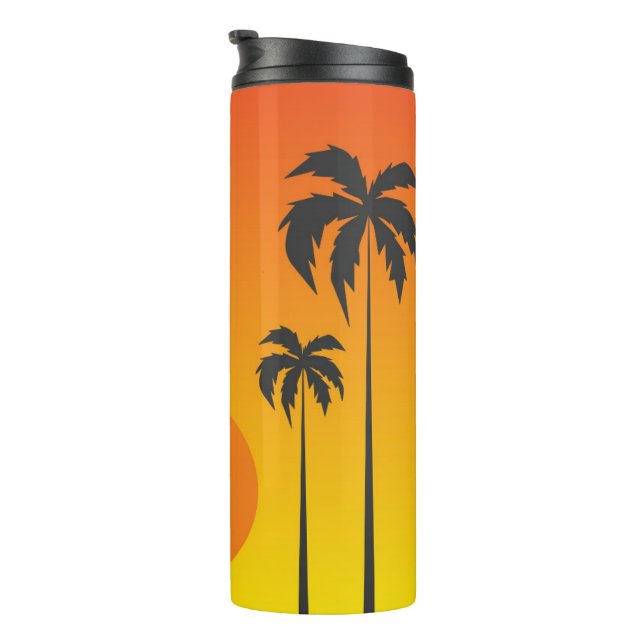 Sunset Thermal Tumbler (Rotated Right)