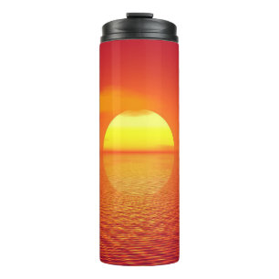 Sunset thermal tumbler