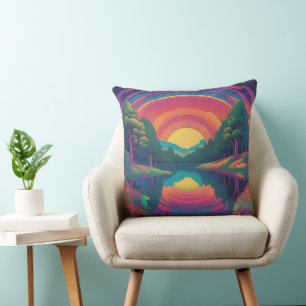 Sunset Throw Pillow