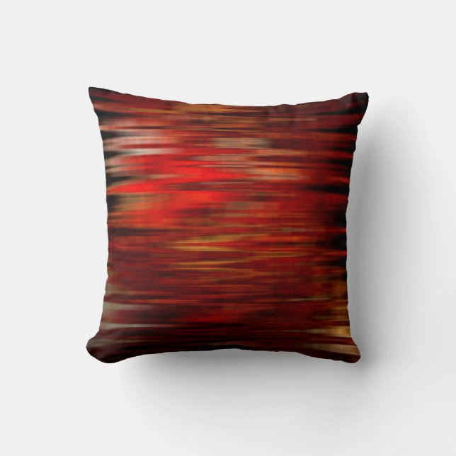 Sunset Throw Pillow (Front)
