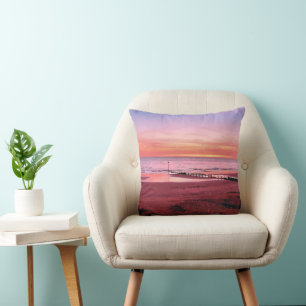 SUNSET THROW PILLOW