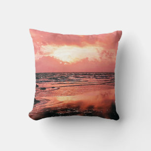 SUNSET THROW PILLOW