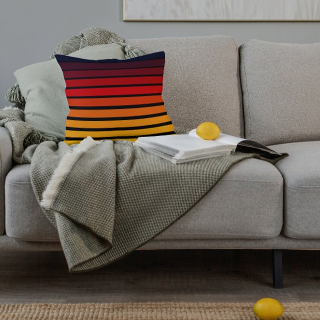 Sunset Throw Pillow (Creator Uploaded)