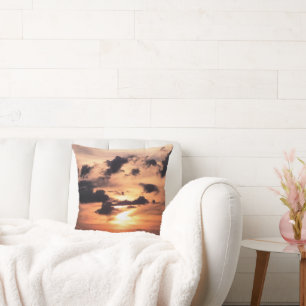 SUNSET THROW PILLOW