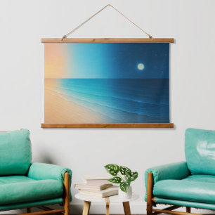 Sunset to Moonlight Ocean Tapestry