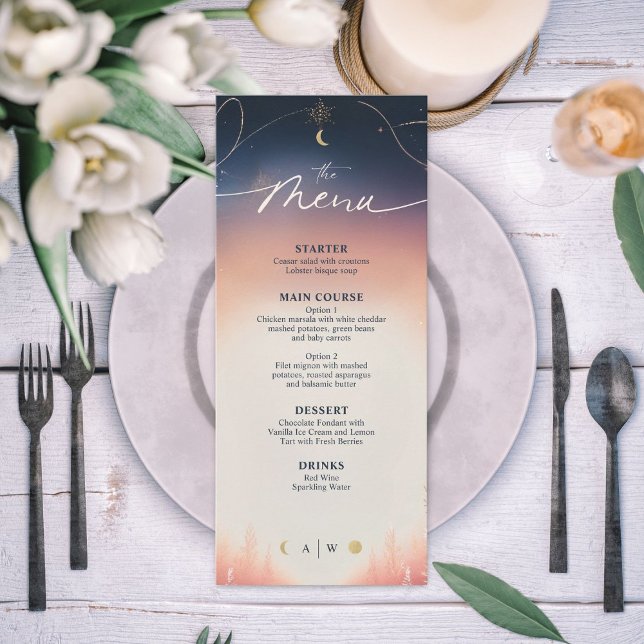 Sunset To Moonrise Flat Menu (Creator Uploaded)