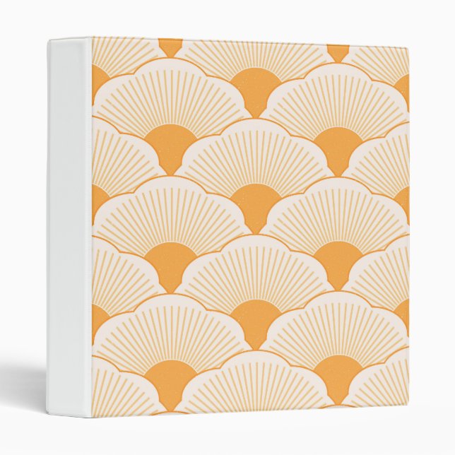 Sunset, tonal orange, concrete texture binder (Front/Spine)