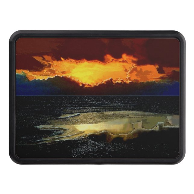 SUNSET  TRAILER HITCH COVER (Front)