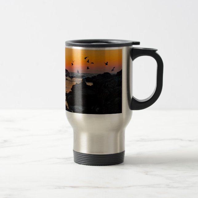 Sunset  travel mug (Right)