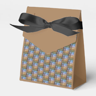 Sunset Trees Favor Box