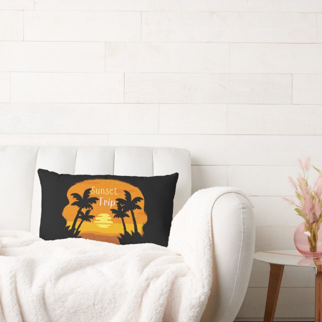 Sunset Trip Lumbar Pillow (Couch)