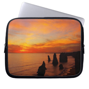 Sunset, Twelve Apostles, Port Campbell National Laptop Sleeve