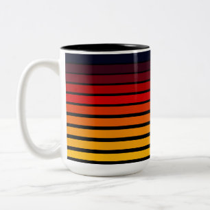 Sunset Two-Tone Coffee Mug