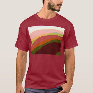 Sunset Vibes Abstract Art 206 T-Shirt