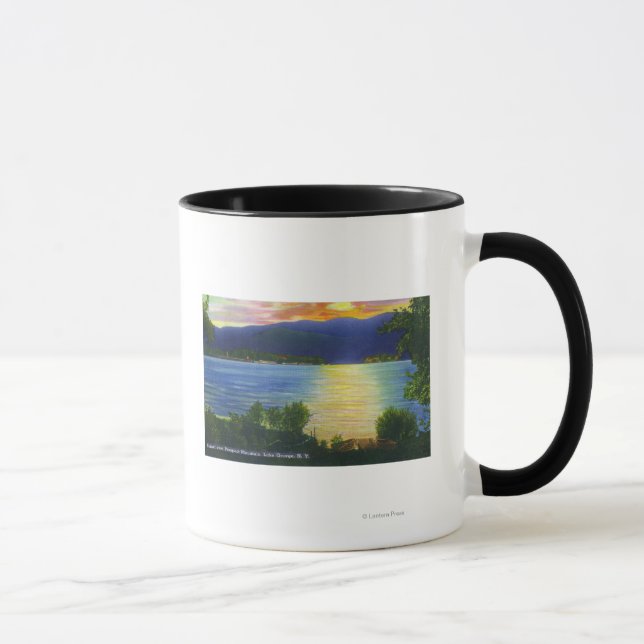 Sunset View of Prospect Mountain Mug (Right)