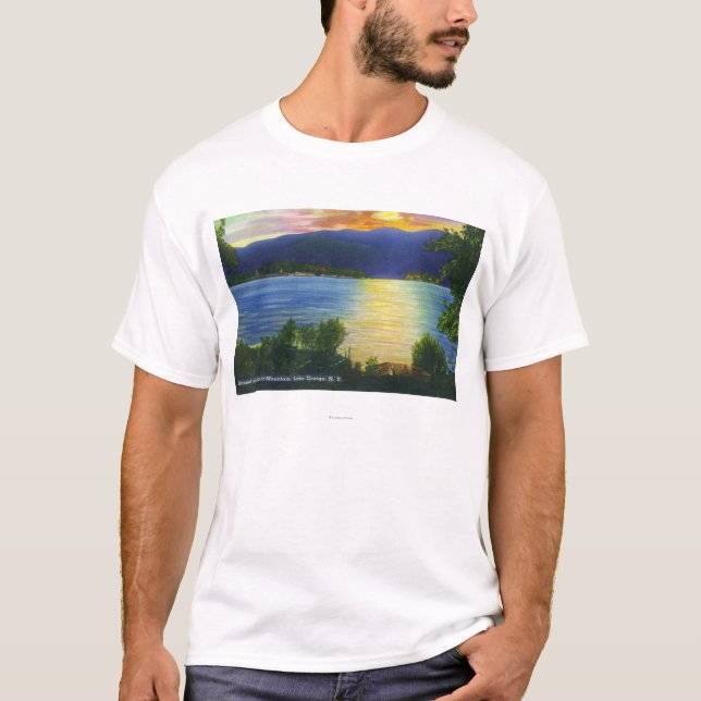 Sunset View of Prospect Mountain T-Shirt (Front)