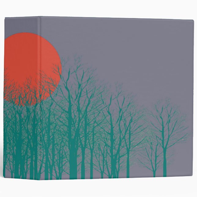 Sunset Vintage Binder (Front/Spine)