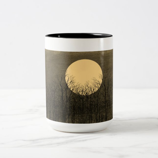 Sunset vintage Mugs (Center)