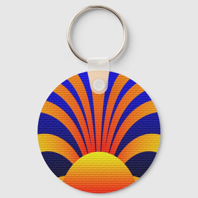 Sunset Wall Keychain (Front)