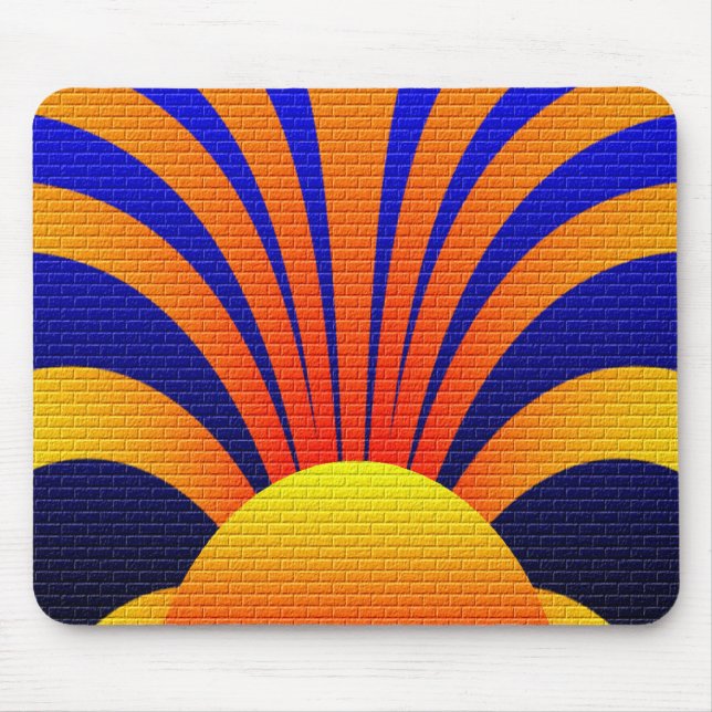 Sunset Wall Mouse Pad (Front)