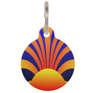 Sunset Wall Pet Tag
