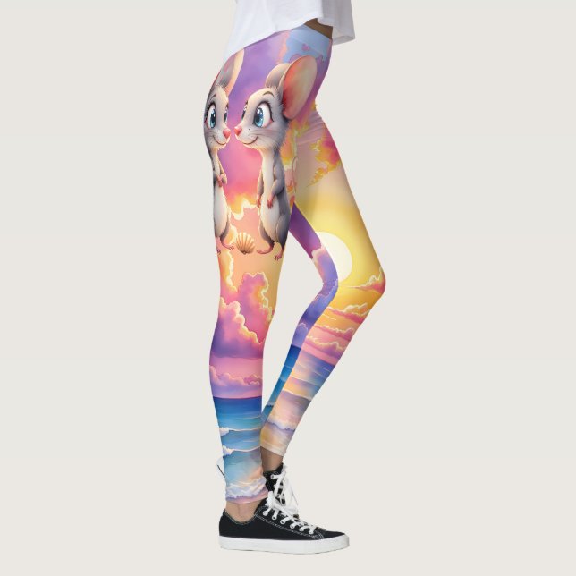 Sunset Whispers – A Tiny Love Story.  Leggings (Right)