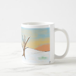Sunset Winter Scape Coffee Mug