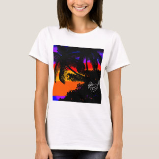 Sunset with coconut T-Shirt