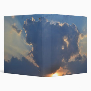 Sunset with Teacup Cloud Formation by STaylor Binder