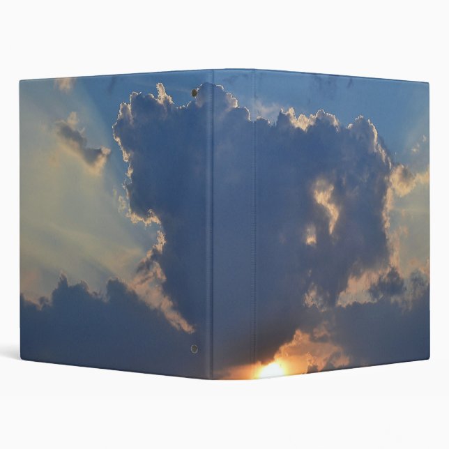 Sunset with Teacup Cloud Formation by STaylor Binder (Background)