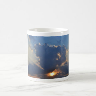 Sunset with Teacup Cloud Formation by STaylor Coffee Mug