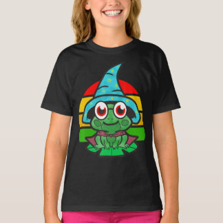 Sunset Wizard Frog T-Shirt