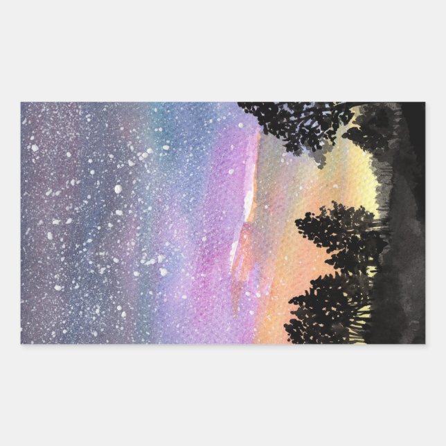 Sunset Woods Sticker (Front)