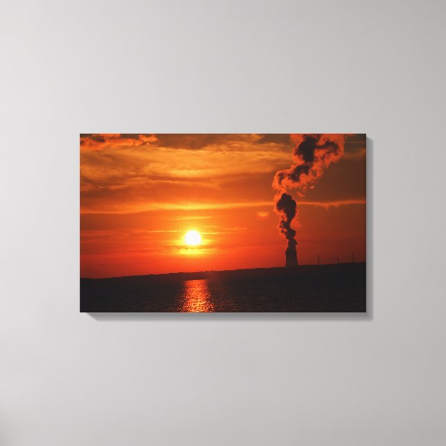 Sunset Wrapped Canvas (Front)
