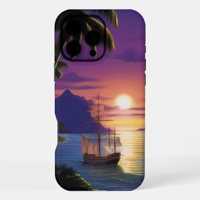SUNSET WRAPS iPhone CASE (Back)