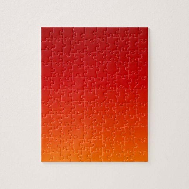 SUNSET (yellow orange evening colour fade) ~ Jigsaw Puzzle (Vertical)