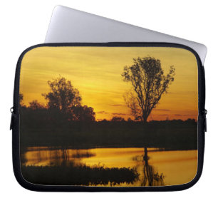 Sunset, Yellow Water Billabong 3 Laptop Sleeve