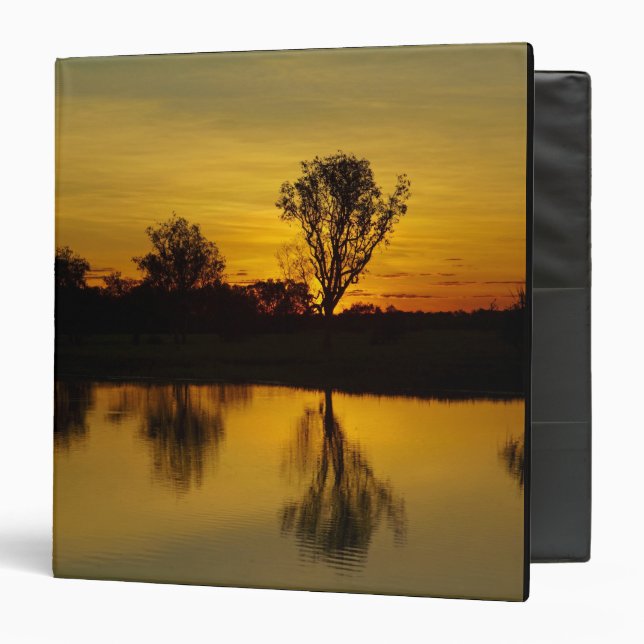 Sunset, Yellow Water Billabong Binder (Front/Inside)