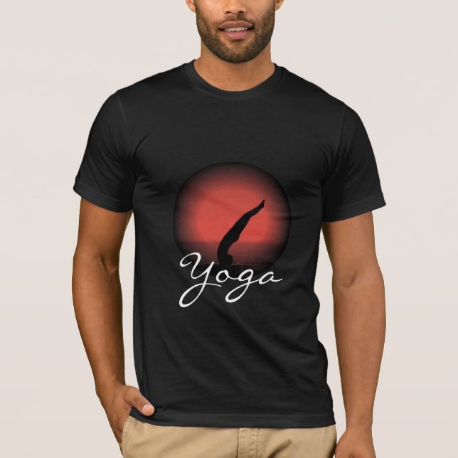 Sunset - Yoga T-Shirt for Men (Front)