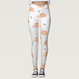 Sunsets and Seagulls  Leggings