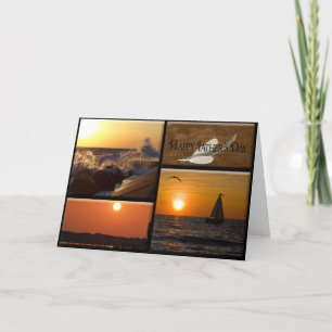 Sunsets For Dad Card