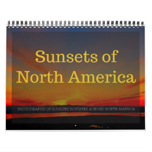 Sunsets Of North America Calendar
