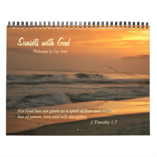 Sunsets with God Calendar