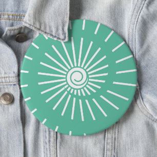 Sunshine 12 6 inch round button
