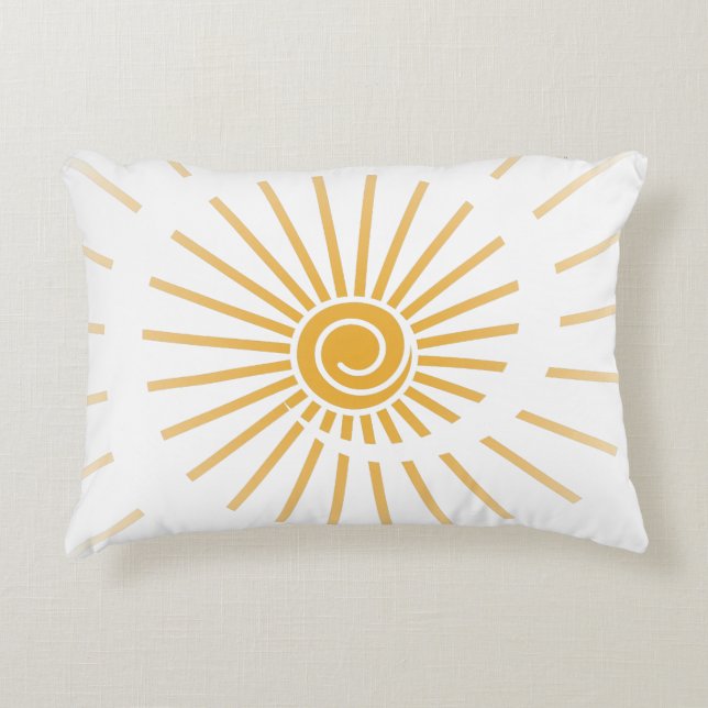 Sunshine 1 accent pillow (Front)