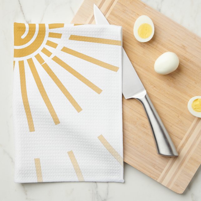 Sunshine 1 kitchen towel (Quarter Fold)