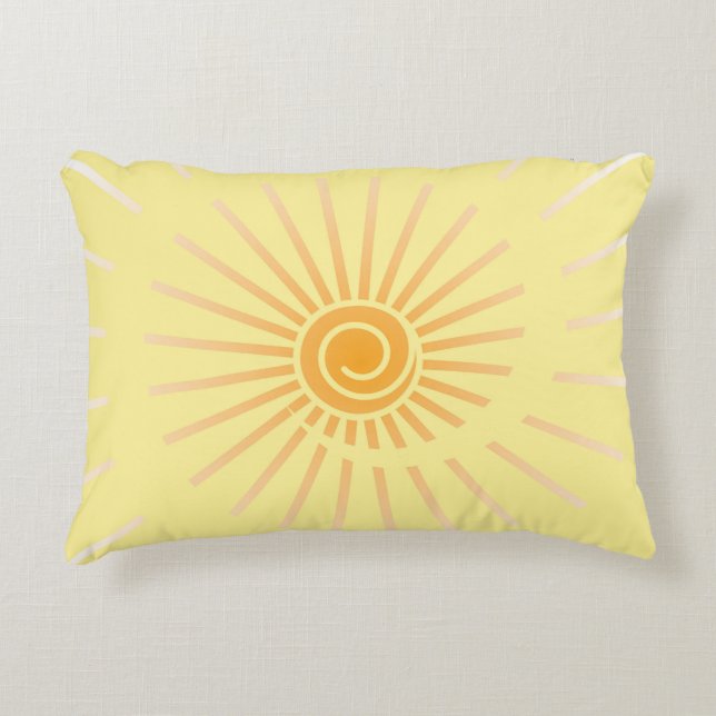 Sunshine 3 accent pillow (Front)